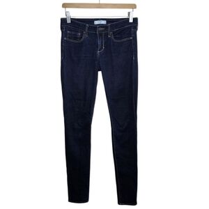 Abercrombie & Fitch | Long Length Dark Wash Skinny Low Rise Jeans Size 2L or 26